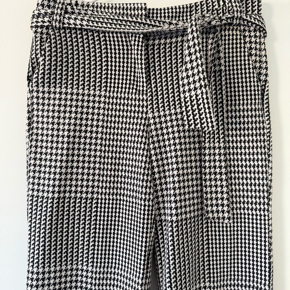 NY&C 7th Avenue Houndstooth Wide Leg Pants Size L - Picture 6 of 15